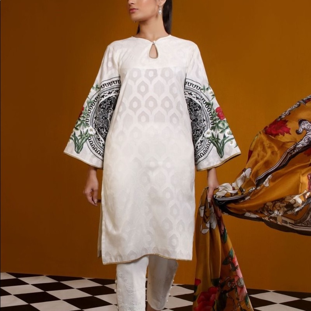 Pakistani designers shirt party wear